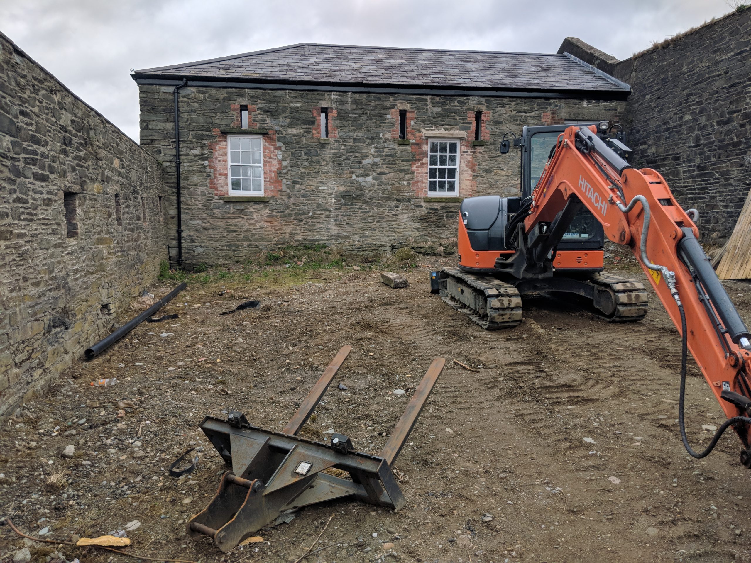 Works Beginning on Scheduled Monument at Building 30 “The Keep”
